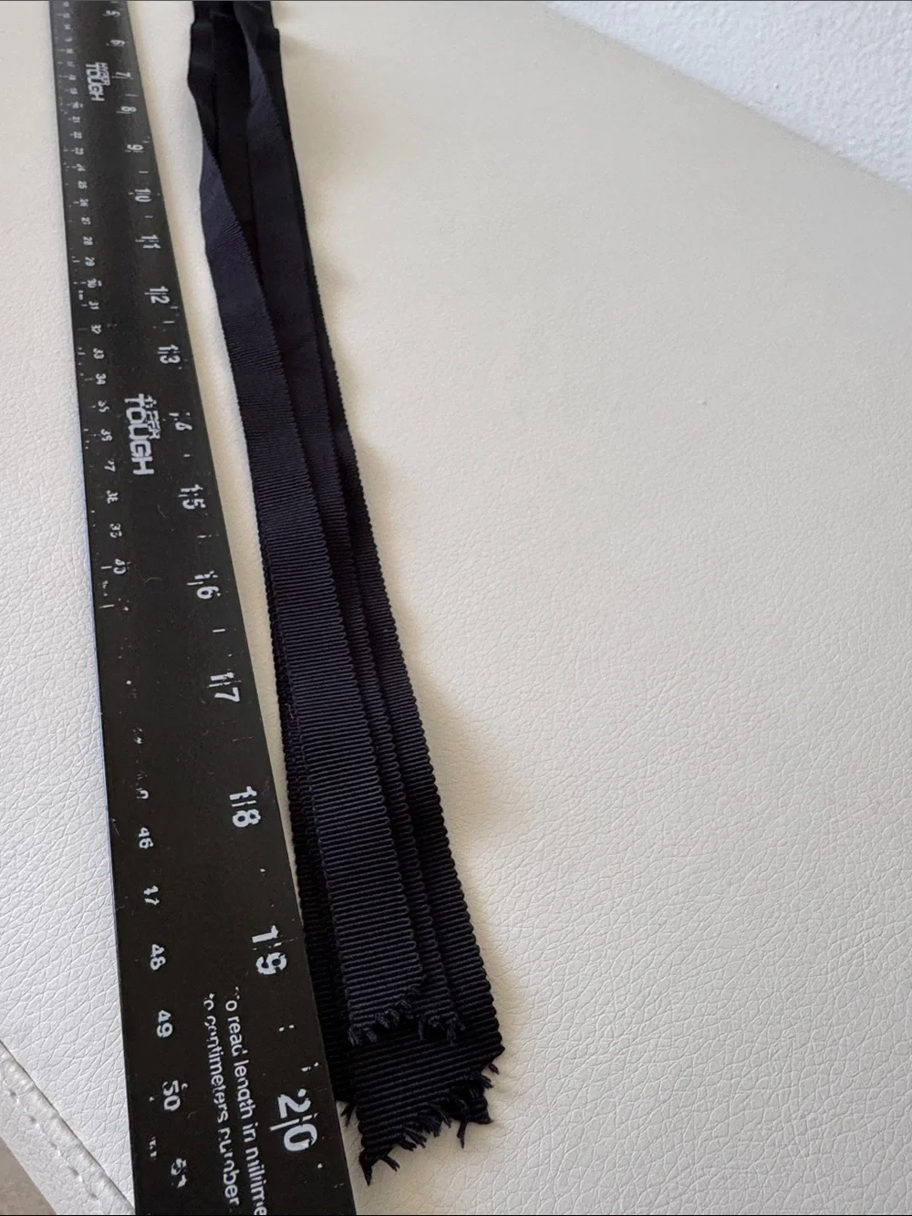 Jennifer Behr Black Grosgrain Ribbon Hair Bow Tie - NEW WITH TAGs